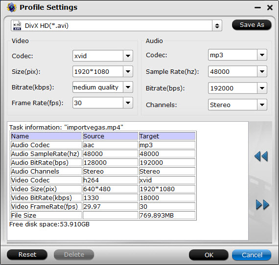 DVD Player Video Settings