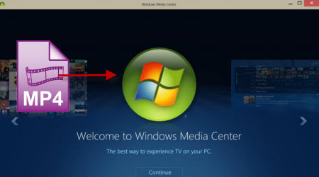 Add MP4 to Play in Windows Media Center
