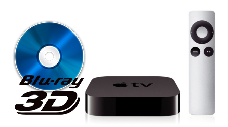 3d blu-ray to apple tv 4
