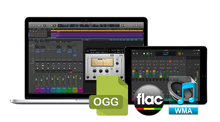 Logic Pro play FLAC, OGG, WMA