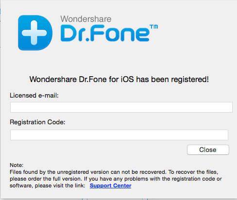 dr fone email and registration code