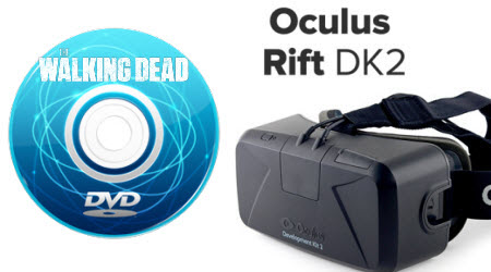 Kor Forkert Klage Watch DVD TV series on Oculus Rift DK2